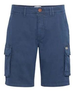 Blend Cargo Bermuda Shorts - Blau