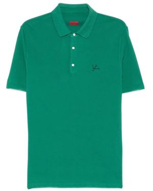 Isaia Polo Shirts - Verde