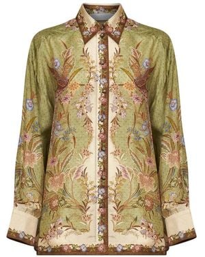 Zimmermann Indra Relaxed Shirt - Grün