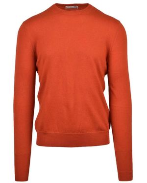 Ballantyne Cashmere Knitwear - Orange