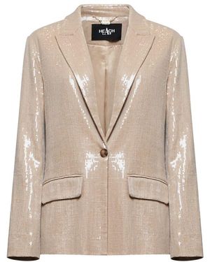 Silvian Heach Blazer Mit Pailletten - Natur