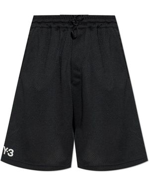 Y-3 Long Shorts - Black