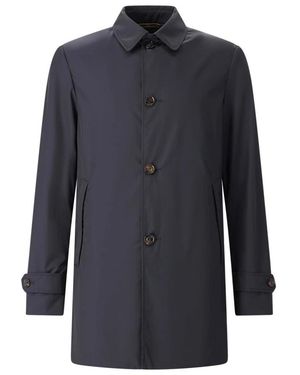 Moorer Enkelrijige Jassen - Blauw