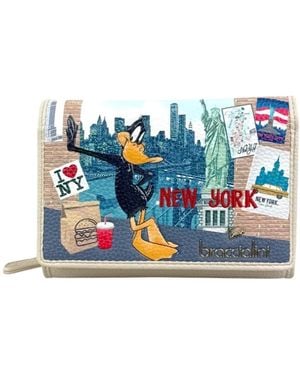 Braccialini Cartoline Wallet Lt260-Lt-818 New York - Blau