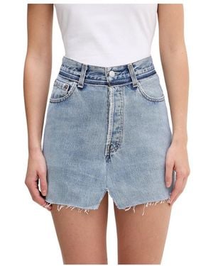 Vetements Denim Skirts - Blu