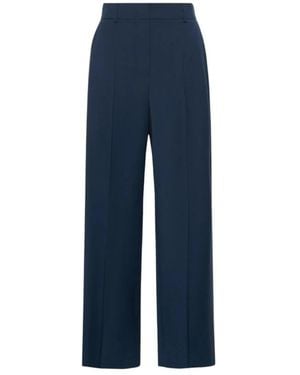 Weekend by Maxmara Broeken ,Blauw ,Wol Wijde Broek