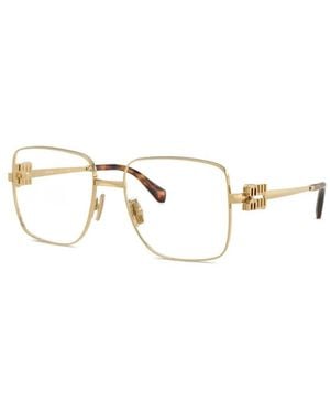 Miu Miu Glasses - Metallic
