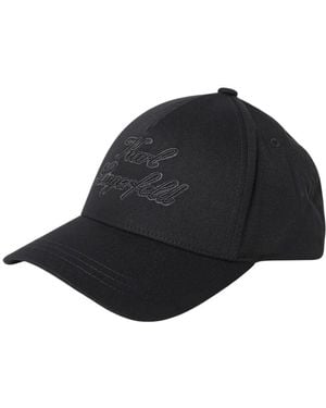 Karl Lagerfeld Caps - Black