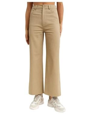 Nanushka Wide Pants - Natural