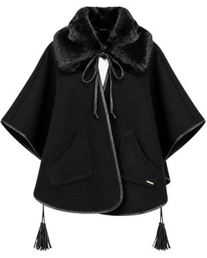 Twinset Ponchos - Black