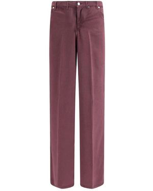 Cruna Straight Jeans - Paars