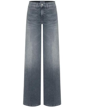 Cambio Wide Jeans - Blue