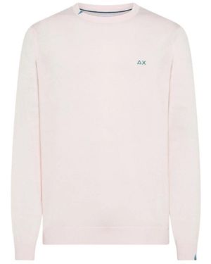 Sun 68 Round-Neck Knitwear - Rose