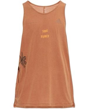 adidas Sleeveless Training Tops - Marrón