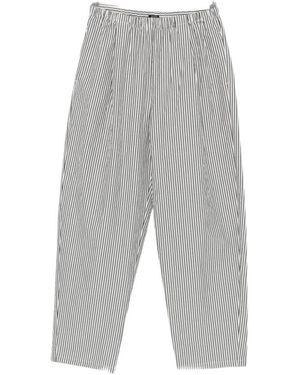 Apuntob Cropped Trousers - Gris