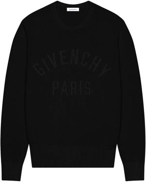 Givenchy Round-Neck Knitwear - Black