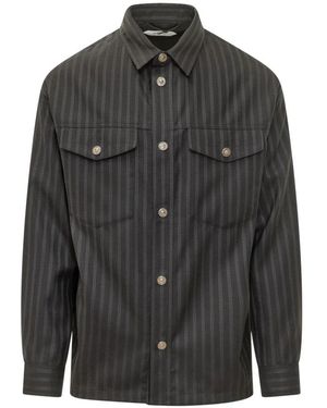 Versace Casual Shirts - Black