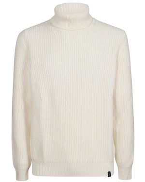 Fay Turtlenecks - White