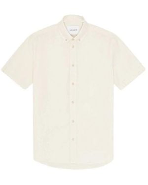 Les Deux Short Sleeve Shirts - White