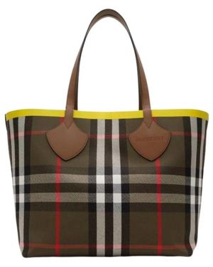 Burberry Shopping Bags - Black