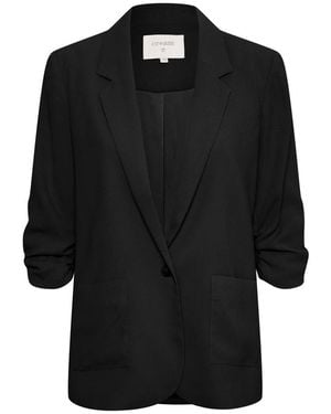 Cream Blazers - Black