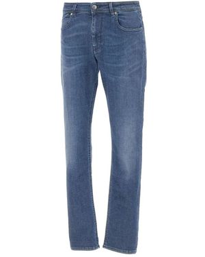 Re-hash Straight Jeans - Azul