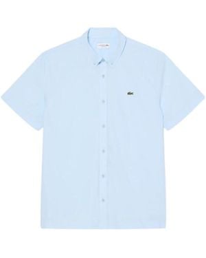 Lacoste Short Sleeve Shirts - Blue