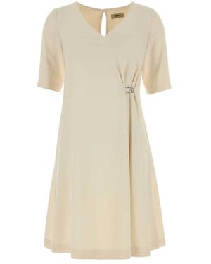 Herno Short Dresses - Natural