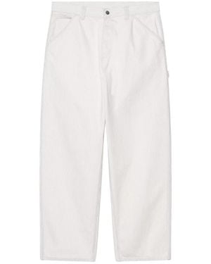 Carhartt Straight Trousers - White