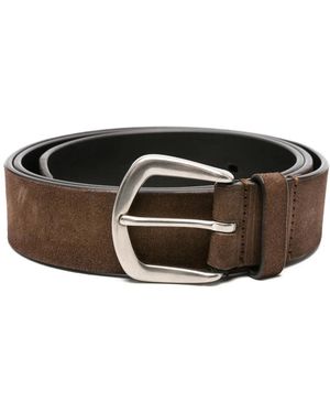 Officine Creative Oc Strip 083 Suede Riem - Zwart