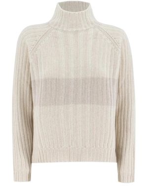 Panicale Turtlenecks - White