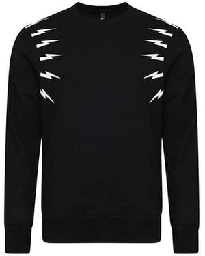 Neil Barrett Sweatshirts - Black