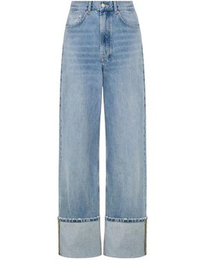 Moschino Straight Jeans - Bleu