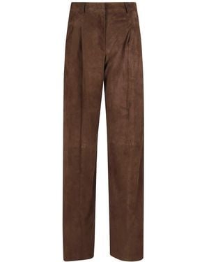 Arma Dena Lamsleer Broek - Bruin