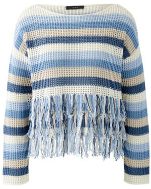 Ouí Round-Neck Knitwear - Blauw