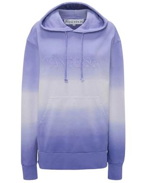 JW Anderson Hoodies - Blue