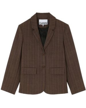 Ganni Blazers - Brown