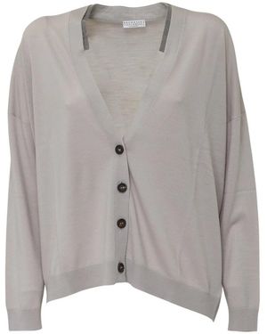 Brunello Cucinelli Cardigans - Gris