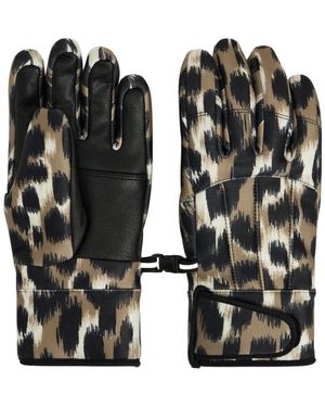 Fusalp Glacier W Print Ski Handschuhe - Schwarz