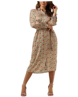 Object Jabin Langarmhemdkleid - Natur
