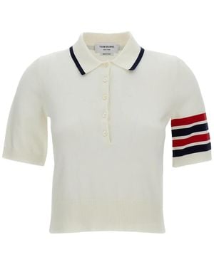 Thom Browne Polo Shirts - Gray