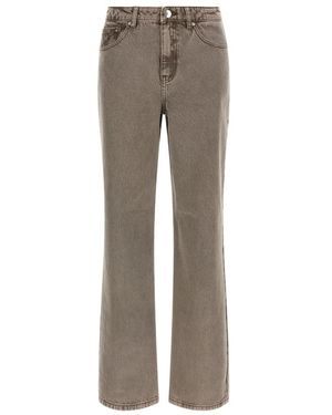 ROTATE BIRGER CHRISTENSEN Straight Fit Jeans - Grey
