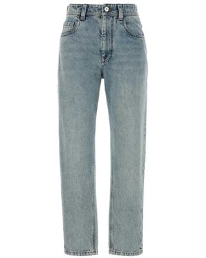 Brunello Cucinelli Straight Jeans - Azul
