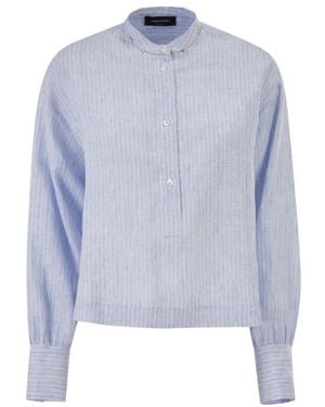 Fabiana Filippi Overhemden ,Blauw ,Shirts