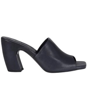 Cortana Heeled Mules - Blue