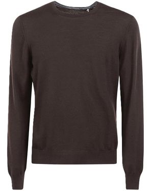 Paolo Fiorillo Round-Neck Knitwear - Marrón