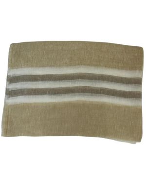 D.exterior Accessoires ,Polyester Gestreepte Lurex Sjaal - Groen