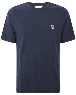 Maison Kitsuné T-Shirts - Blue