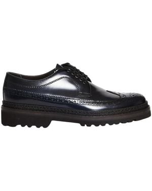 Lo.white Laced Shoes - Noir