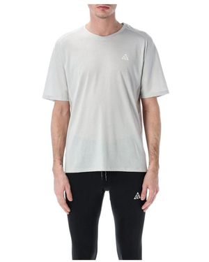 Nike Fitness ,Grijs ,Katoen Solar Chase T-Shirt
